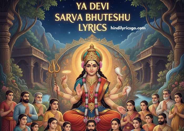 Ya Devi Sarva Bhuteshu Lyrics in Kannada Ya Devi Sarva Bhuteshu Lyrics in Kannada