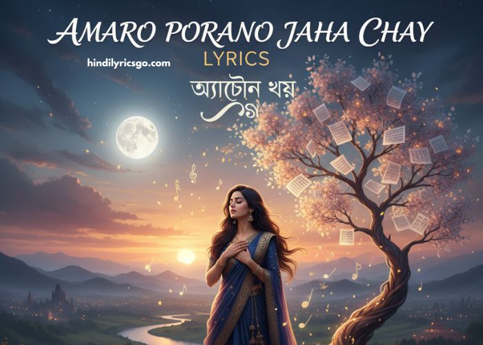 Amaro Porano Jaha Chay Lyrics In Hindi Amaro Porano Jaha Chay Lyrics